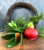 Living Holiday Wreath