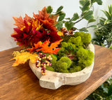 DIY - Moss Tablescape Sanctuary WELLNESS WEDNESDAY STUDIO WORKSHOP 2 - HOLIDAY