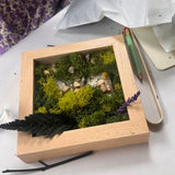 DIY MINI- 5 x 5 inch Living Aura  frame