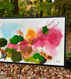 moss, lichen, branches, bioplhilic, canvas