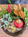 Living Holiday Wreath