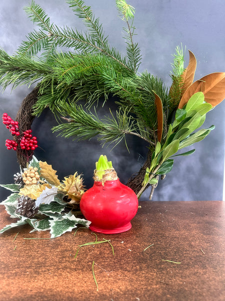 Living Holiday Wreath