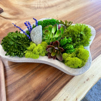 DIY - Moss Tablescape Sanctuary WELLNESS WEDNESDAY STUDIO WORKSHOP