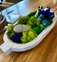 DIY - Moss Tablescape Sanctuary WELLNESS WEDNESDAY STUDIO WORKSHOP