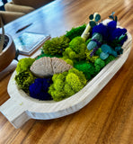 DIY - Moss Tablescape Sanctuary WELLNESS WEDNESDAY STUDIO WORKSHOP