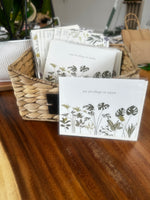 note card, nature, card 