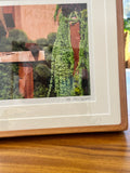 FRAMED  12 inches x 12 inches  Giclee Print - To Nature I aspire Detail - 8 x 10 inches  CG010 (Copy)