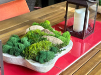 DIY - Moss Tablescape Sanctuary WELLNESS WEDNESDAY STUDIO WORKSHOP