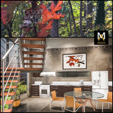 Interior, creative, furniture, nature
