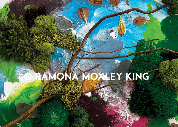 Giclee Print - Secret Life of Plants 4 DETAIL 8x8 inches GC014