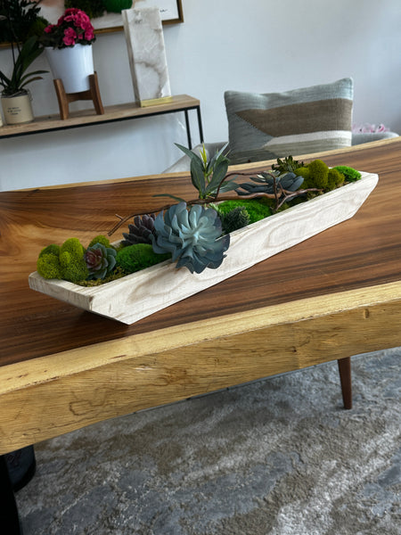 moss, tablecape, nature, decor