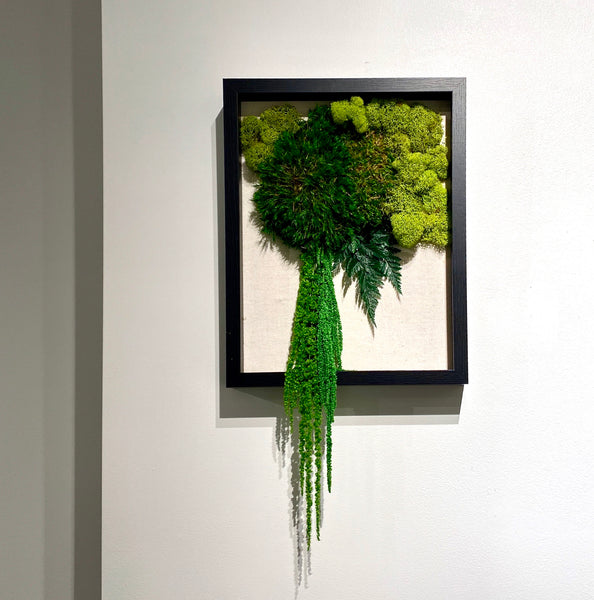 Living Aura - One touch of nature IV Moss Art